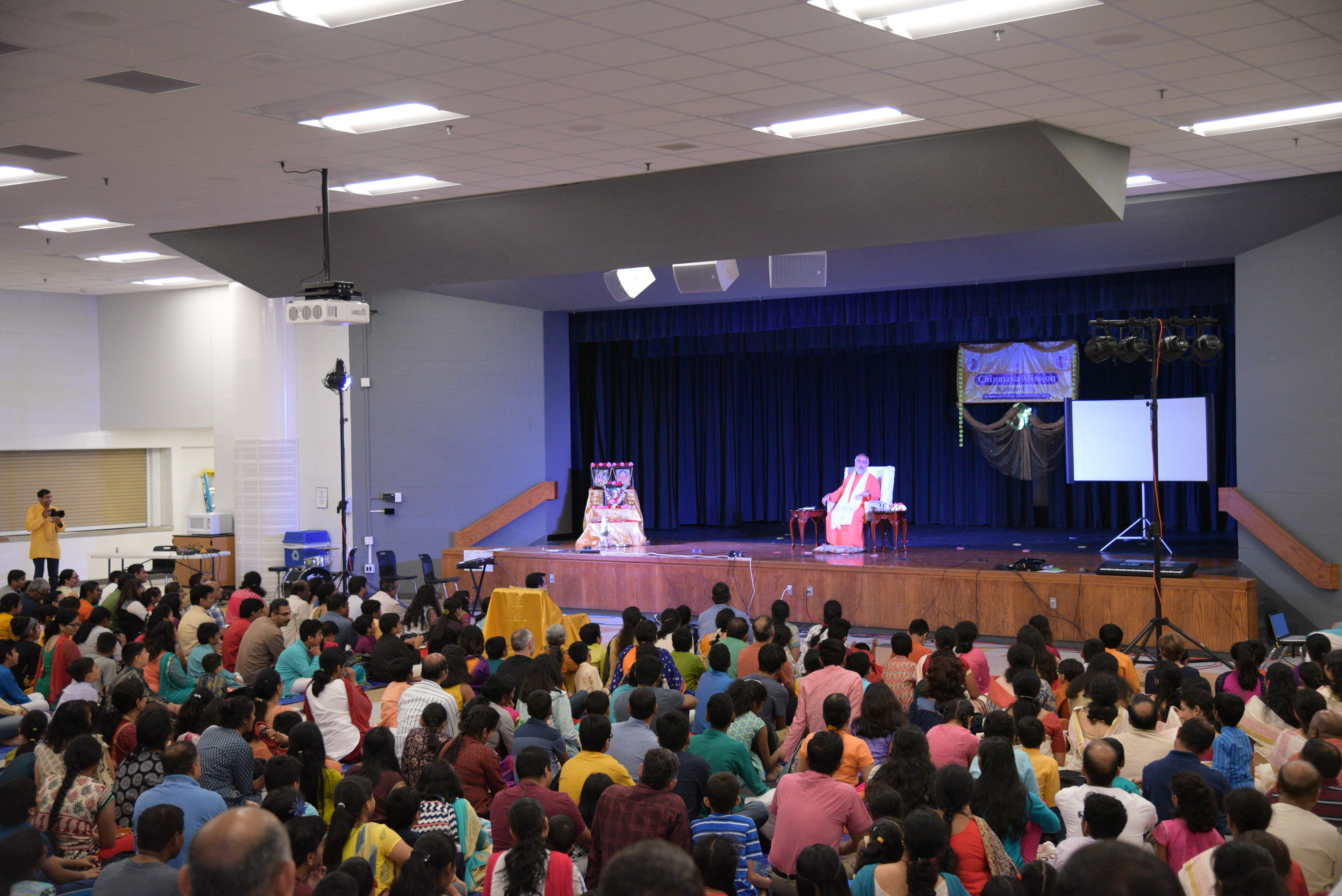 Swami Swaroopananda's Visit to CMKC_2